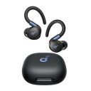 Anker Soundcore Sport X20(Bluetooth 5.3)完全ワイヤレスイヤホン/カナル型/耳掛け/フック型/アクティブノイズキャンセリング/外音取り込み/音声通話 / IP68防塵防水規格/ 完全防塵・防水/最大48時間音楽再生 / 専用アプリ対応/PSE技術基準適合ブラック