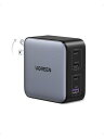 UGREEN Nexode 100W 急速 充電器 Type-C 4ポートUSB-C*3とUSB-A*1PD3.0 PPS GaNII 折り畳み式iPhone16/15/14/MacBook/Dell/iPad/Android対応 PSE適合 CD226