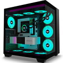 KEDIERS H9 pcケース ミドルタワー ATX 9 PWM A...(2)