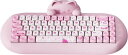 YUNZII C68 ワイヤレスメカニカルキーボード かわいい猫 ps...(2)