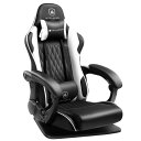 GTRacing ゲーミングチェア ゲーミング座椅子 165°リクライニング ゲームチェア ハイバック 360度回転 ランバーサポート 腰痛対策 ポケットコイルが内蔵 ハンコンスタンド座椅子の自作、XBOX PS5 PS4 switchなどレースゲームの臨場感を楽しめ GTPlayerシリーズ GTP900-ZY-WH