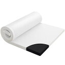 Housecover マットレスシングル 厚さ5cm 高反発マットレス 硬さ210N 高密度32D ベットマット 抗菌防臭 通気性 マットレストッパー 敷き布団の上 体圧分散 腰痛対策 底付き感無し 洗えるカバー 滑り止め付き ベッド マットレス 圧縮梱包 140x195x5cm ホワイト
