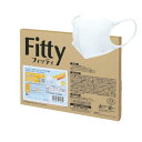 フィッティ Fitty スタイルフィットプラス マスク 27枚 (ふつうサイズ/不織布/立体/ホワイト) 個包装 立体マスク (3層構造 / 小顔/息がしやすい) 使い捨て