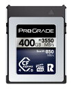 ProGrade Digital CFexpress 4.0 Type B IRIDIUM 400GB VPG400 メモリーカード (最大読込3550MB/s...