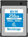 Nextorage 日本メーカー CFexpress 4.0 Type B 256GBメモリーカード 最大読み出し速度3900MB/s 最大書き込み速度2000MB/s NX-B3SE256G CF express 4.0 typeb ネクストレージ