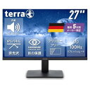 TERRA 2748W 27インチ モニター 最長 5年保証 IPS 非光沢 フルHD 100Hz HDMI/DisplayPort/USB Type-C (充電不可) ハードウェアブルーライトカット 3W×2スピーカー ヘッドホン端子 傾き調整
