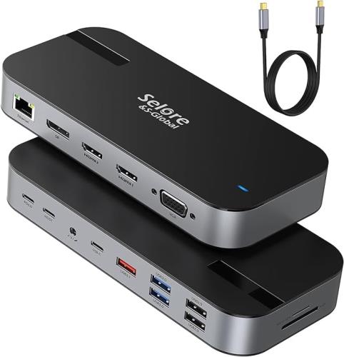 USB C ɥå󥰥ơ type c Dock 16 in 1 3̥⡼ ȥץǥץ쥤б 87W ǥ奢 4...