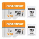 GIGASTONE マイクロSDカード 1TB 2枚セット フルHD ...(2)