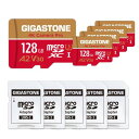 5年保証Gigastone マイクロSDカード 128GB 5個セット...(2)