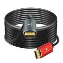 Thzzhnno 4K 8K DisplayPort 光ファイバーケーブル 50M DP - DP 1.4ケーブル 8K@30Hz 4K@144Hz 32.4Gbps HDR対応 G-Sync FreeSync ノートパソコン PC TV ゲームモニター用