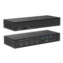 WAVLINK USB-C ドッキングステーションクワッド4K デュアル5K(5120x2880 @ 60Hz)ディスプレイ出力Power Delivery 対応 DP出力ポートHDMI出力ポート/USB-C USB 3.1-AUSB 3.0 ギガビットイーサネットポートmicroSDSDスロット/3.5mmオーディオジャックなど搭載