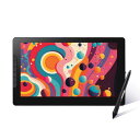 ViewSonic GD1330 液晶ペンタブレット 13.3インチ 88%NTSC 8192レベル筆圧感度 充電不要ペン USB Type-C 初心者 お絵かき イラスト制作 漫画制作 写真加工 オンライン授業 黒 Windows macOS対応