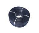 CAT6 支持線付 UTP 屋外用 LAN ケーブル 2重被覆 架空配線 自作用 屋外対応 防水 アウトドア 難燃性 耐候性 高耐久 PoE対応 (100M)