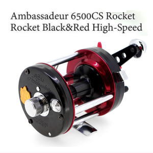 アブガルシア　Ambassadeur 6500CS Rocket Black&Red High-Speed　メーカー取り寄せ商品