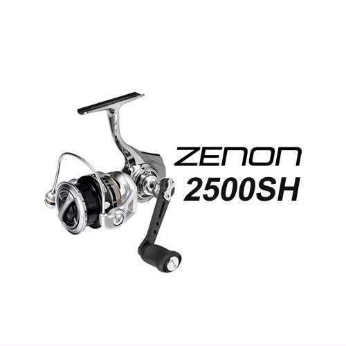 〔ZENON2500SH〕 □自重：148g □ギヤ比：6.2：1 □最大ドラグ力：5kg □最大ライ巻取り長：87cm □ラインキャパシティ：6lb-100m/PE0.8-150m