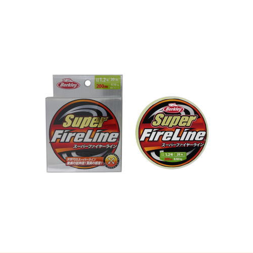 バークレイ　スーパーファイヤーライン2.5号　200m巻き グリーン　Berkley Super FireLine　（BJSFLCP-2.5/40/200GRN 2.5GO40LB200M）