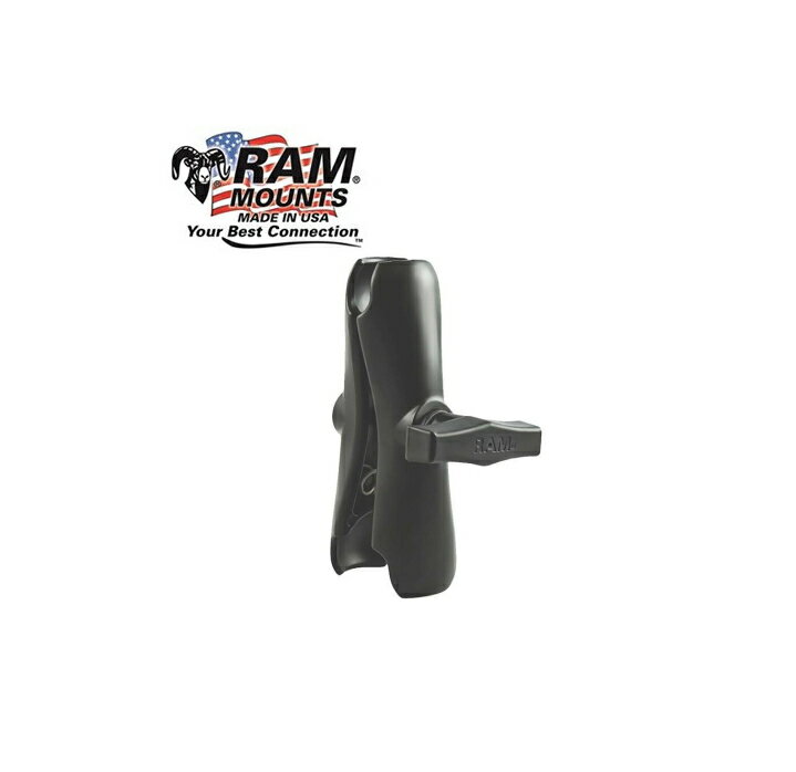 RAM MOUNTS ラムマウント1.5インチ ダブルソケットアームM RAM-201 (700201)