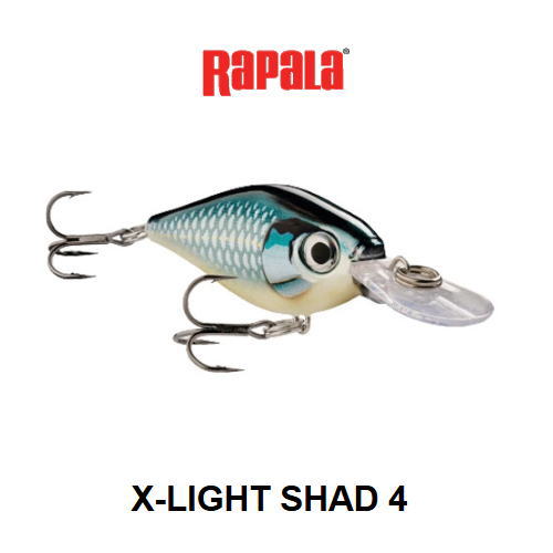 乐天商城 - ラパラジャパン エックスライトシャッド 4　Rapala X-LIGHT SHAD 4