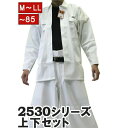 寅壱 寅一 上下セット トビシャツ x 超ロング八分 15 シロ 2530s301410 作業着 作業服 作業ズボン ニッカポッカ 寅一 鳶服