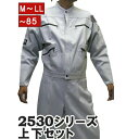 【ポイント2倍】作業服 作業着 寅壱 寅一 2型トビジャンパー x ニッカズボン 上下セット 2530s308406 シルバー 37 鳶衣料 ニッカポッカ 作業...