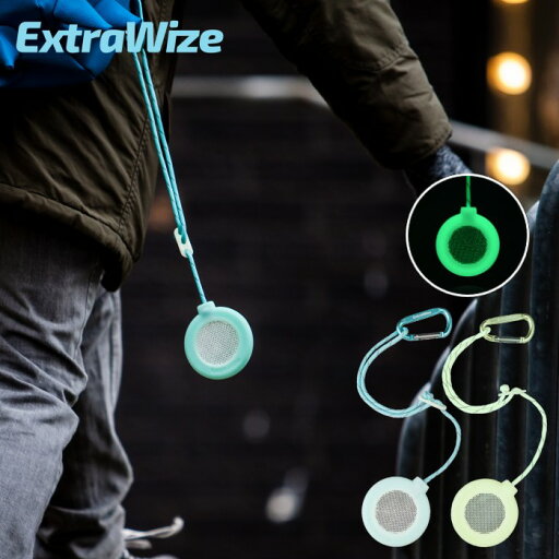 ExtraWize GloDisk 蓄光 リフレクター ブルー/グリーン 反射材 反射板 光る 夜間 歩行者 交通安全 夜道 事故防止 ExtraWize GloDisk 蓄光 リフレクター ブルー/グリーン 反射材 反射板 光る 夜間 歩行者 交通安全 夜道 事故防止