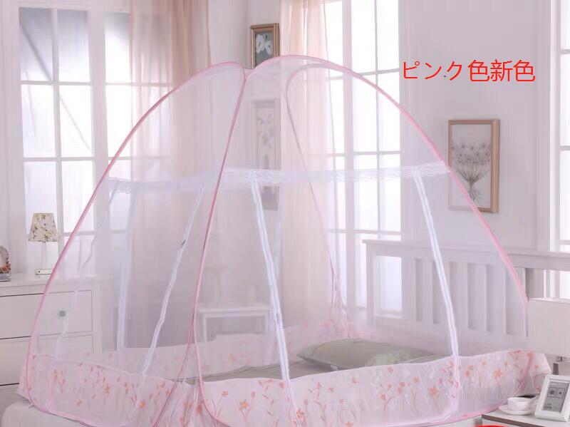 蚊帳シングル100cm1人用モスキートネット蚊帳ワンタッチムカデベッド用蚊帳ふきんキャンプ底付きワンタッチ式蚊帳ロフトベッド用大判洗える防虫床畳用ベッドメッシュ遮光折りたたみ虫除け虫よけ一人用蚊帳底付き天蓋