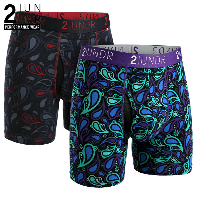 ܥѥ ڤ2祻åȡSWING SHIFT BOXER(BLACK/PEACOCK PAISLEY) ƥץ åե顼  ʥ졼 2UNDRΩκ ǹʬΥ Դ ʤ   2nw21awۡprnt