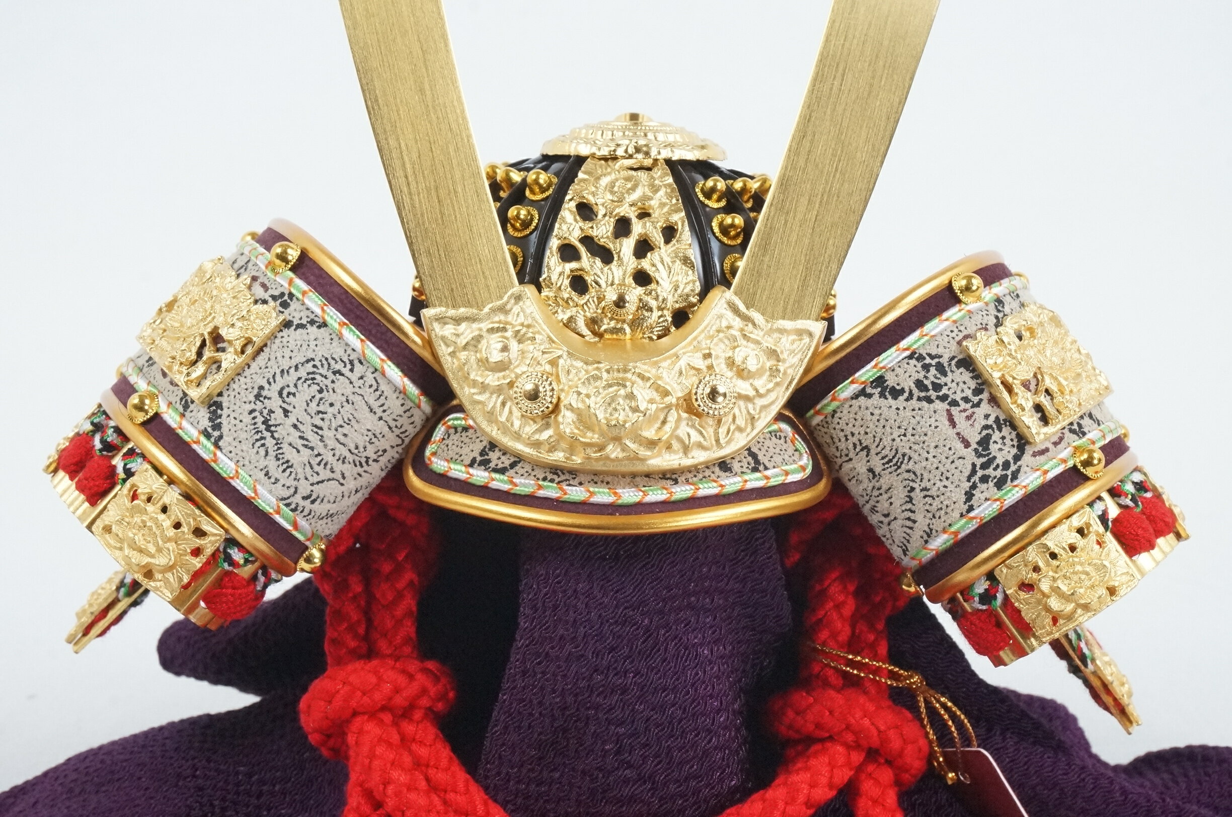紅兜飾り8号一徳作|コンパクトでおしゃれな五月人形兜節句兜五月人形収納飾り飾りコンパクトおしゃれかわいい可愛い高品質高級上質上品端午の節句贈り物日本製