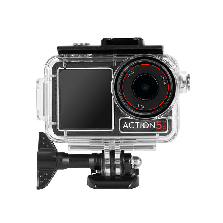 DJI Osmo Action 3/Action 4 /Action 5 Pro用 PC素材 防水ケース アダプタ ネジ 3...