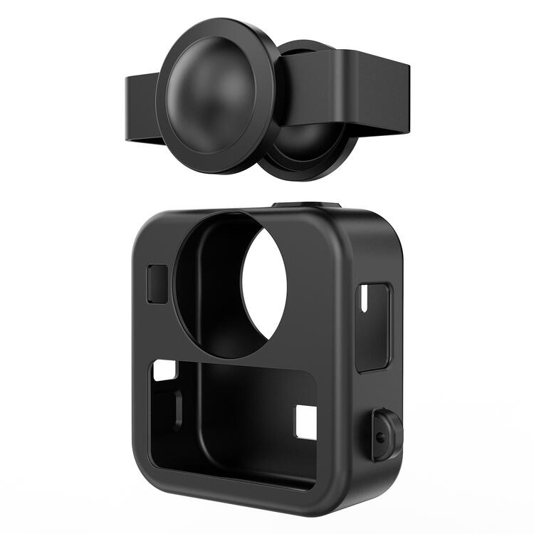 GoPro Max2 用 シリコン 保護ケース アクションカメラアクセサリー カメラレンズ保...