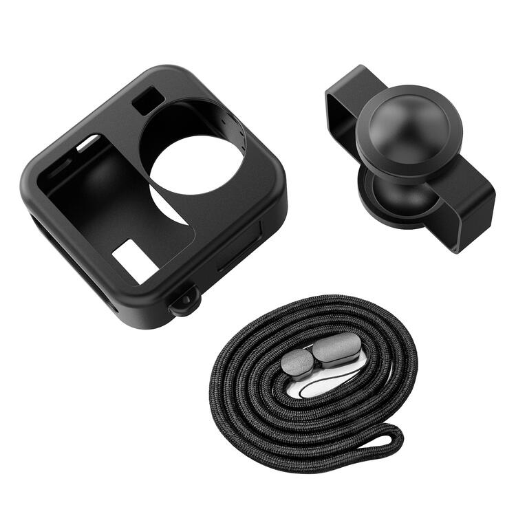 GoPro Max2 用 シリコン 保護ケース アクションカメラアクセサリー カメラレンズ保...