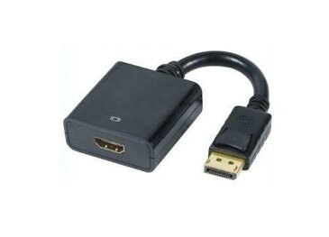 送料無料　DisplayPort to HDMI 変換アダプタ 0.2m DP-HDMI オス−メス 1080P