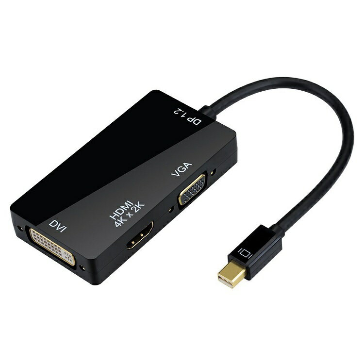 V1.2 Mini DisplayPort/Thunderbolt to HDMI/DVI/VG