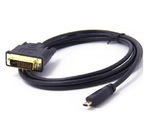 ̵Micro HDMI to DVI-D (24+1)ԥ 1080P Ѵ֥  HDMI Type D 1.8m