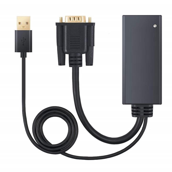 送料無料 VGA to HDMI コンバーター 変