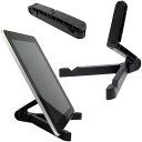送料無料 7インチ~10インチ機種対応スタンド タブレットスタンド iPad/Galaxy tab/Huawei タブレット スタンド 折りたたみ式スタンド 角度調節可能 コンパクト収納 スマホ スマートフォン対応