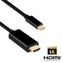 送料無料　USB-C - HDMI 変換ケーブル 4