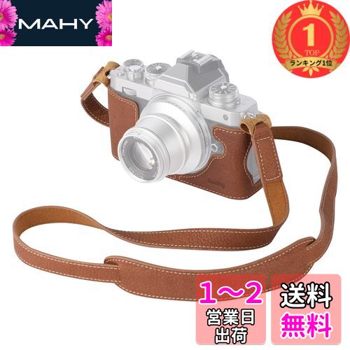 【楽天ランキング1位獲得】SmallRigレザーハーフケースニコンZfc用ショルダーストラップ付き3481