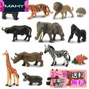 TOYMANY ミニ動物フィギュア 14PCSミニ野生動物フィギュアセット リアルな動物模型 動物園主題 ミニモデル 人気動物 おもちゃ 玩具 誕生日プレゼント...