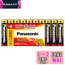 パナソニック アルカリ乾電池 単4形20本パック LR03XJ/20SW