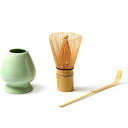 Yoseka 百本立茶筅&茶筅直し&茶杓 お抹茶 3点セット 茶道具