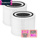 空気清浄機 Core 300/Core 300S/Core P350 用 交換フィルター 集塵・脱臭・除菌 2枚入り
