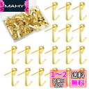 AUGSHYO ピンフック 100個セット(100フック+100針先)石膏ボード・ベニヤ・木用フック 耐荷重13kg 壁掛けフック 石膏ボード ピン 画鋲 フッ...