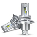 新車検対応!北澤商事 h4ledヘッドライト 車/バイク用 ledヘッドライト h4 H4 LEDヘッドライト 車検対応 Hi/Lo 6500K ホワイト40W...