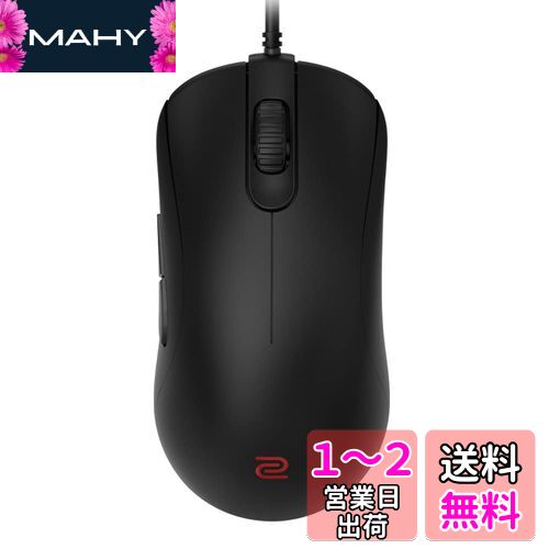 BenQ ZOWIE ZA12-C ゲーミングマウス(左右対称デザイン/3360センサー/右利き用/パラコード/軽量/USBポート接続プラグ&プレイ/S・M・Lの3サイズ展開)(Medium)