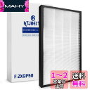 KTJBESTF 空気清浄機交換用フィルター f zxgp50 パナソニック空気清浄機F-VXG50 F-VX50E8 F-VXGB50 F-VXH50用フィルター 空気清浄機F-VX40H2 F-PXH55 F-PXJ55交換用 集じんフィルター f-zxgp50 空気清浄機交換部品 (型番:F-ZXGP50)