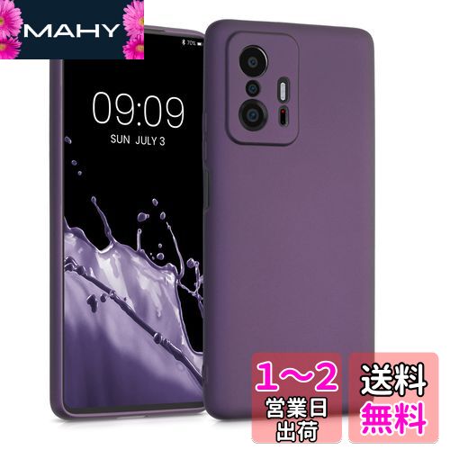 kwmobile ޥۥ б: Xiaomi 11T / 11T Pro  - ޡȥե С TPUݸ ᥿å ᥿åѡץ