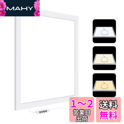 PULUZ 38cmLED饤ȥѥͥ LEDɡ쥹饤ȥѥͥ 18W 1000LM ̵ʳĴ 2800-6500K 3ʳ3...