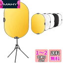 Selens 楕円レフ板 80x120cm ライトスタンド180cm クリップホルダー スタジオ撮影キット 人物撮影 商品撮影 室外撮影対応 (金、銀、白、黒、...