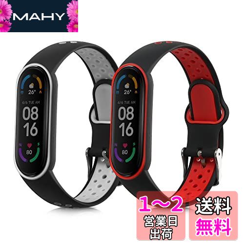 [kwmobile] 2x 򴹥٥ б: Xiaomi Mi Smart Band 6 / Mi Band 6 / Band 5 Х...